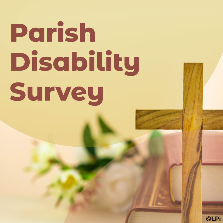 Parishioner Disability Survey