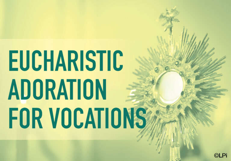 Eucharistic Adoration for Vocations